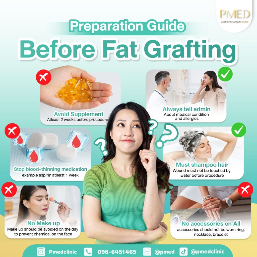 ก่อนฉีดไขมันหน้า ENG PMED